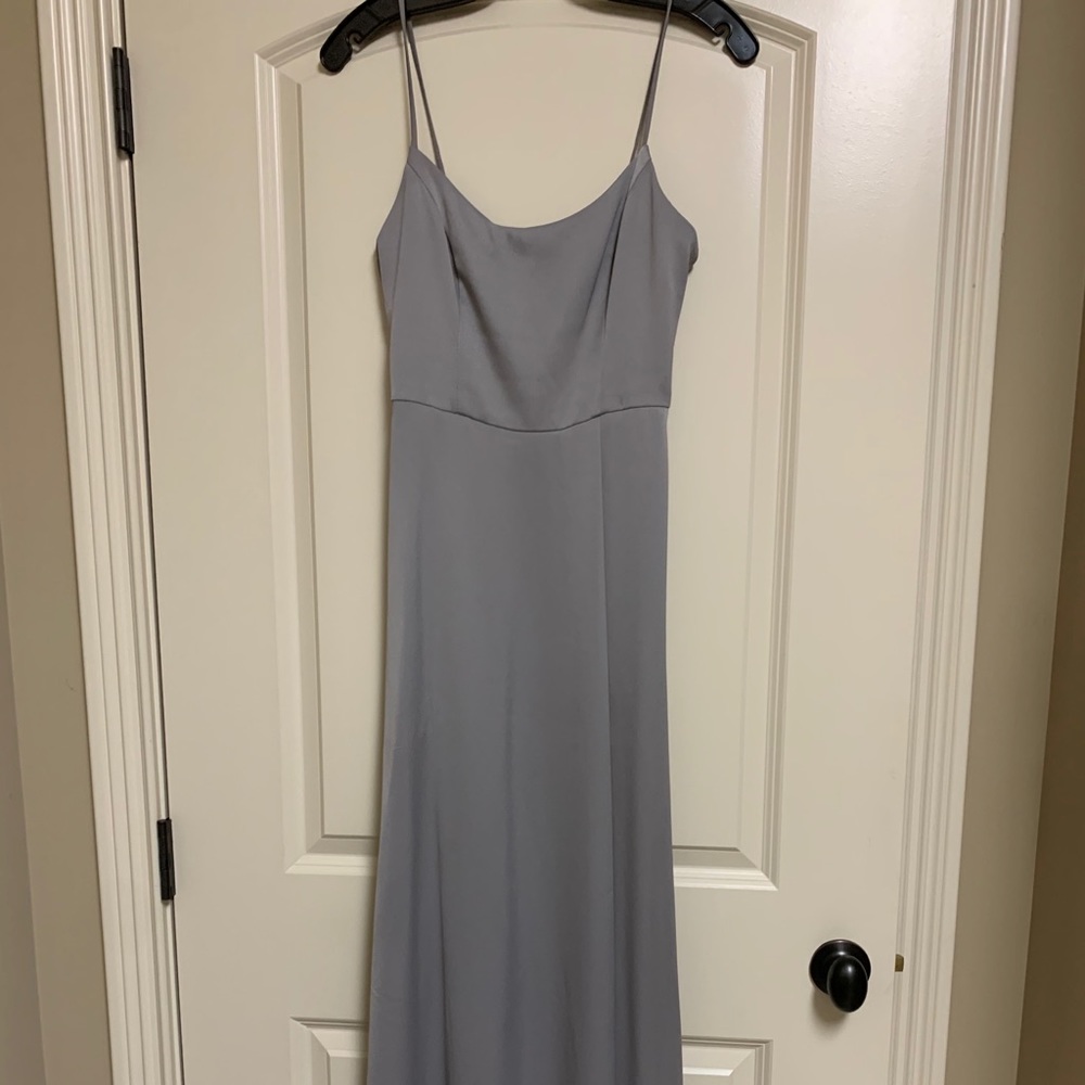 Crepe Back Satin Bridesmaid Dress